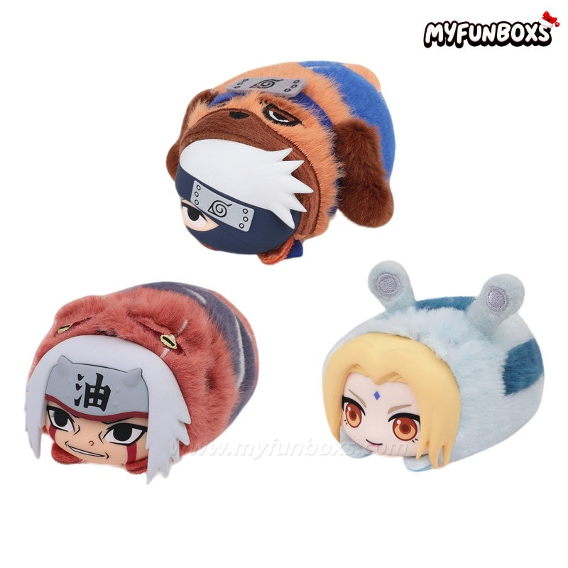 NARUTO Cute Beast Lying Party Series Plush Pendant Blind Box