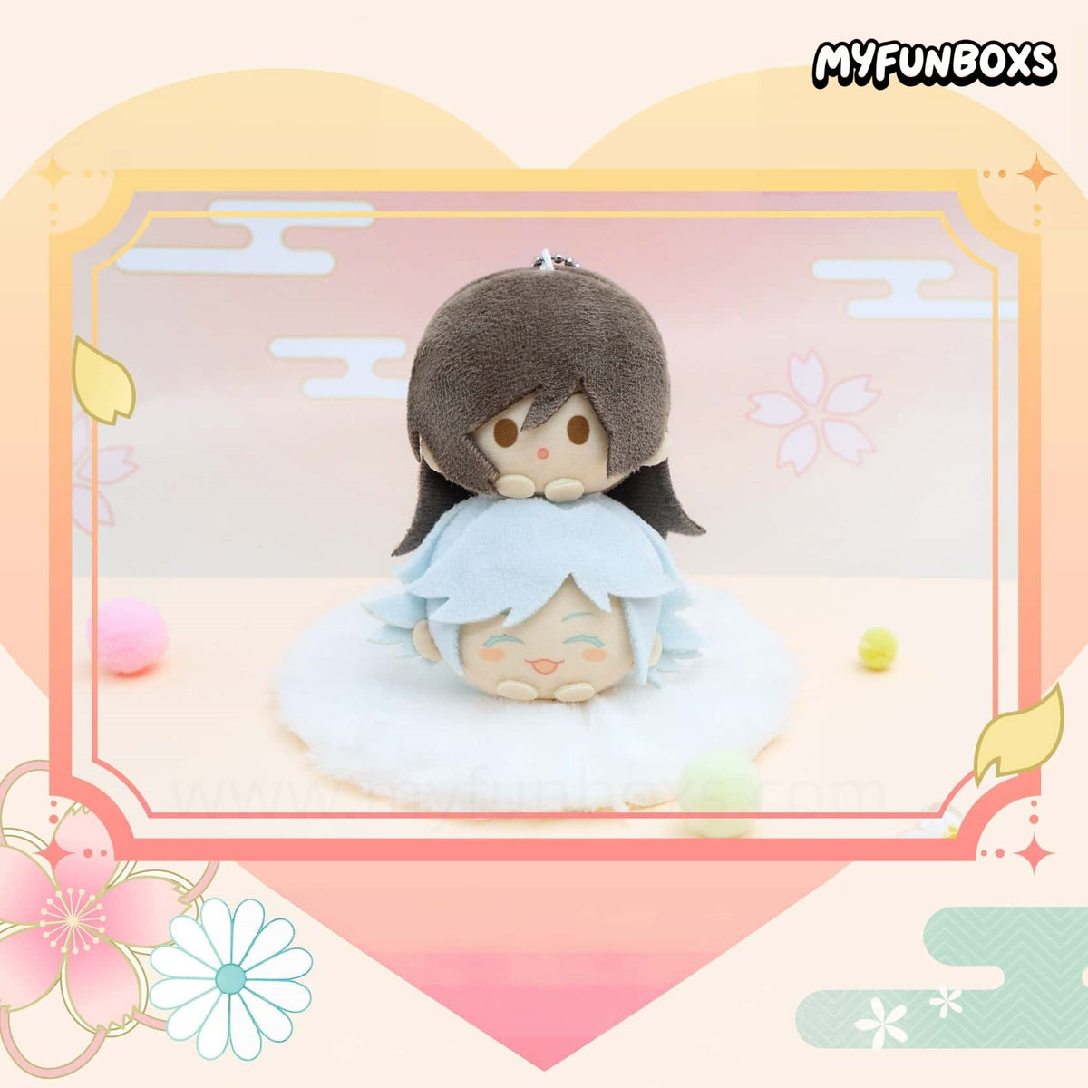 Kamisama Kiss Stack On Head Series Plush Pendant