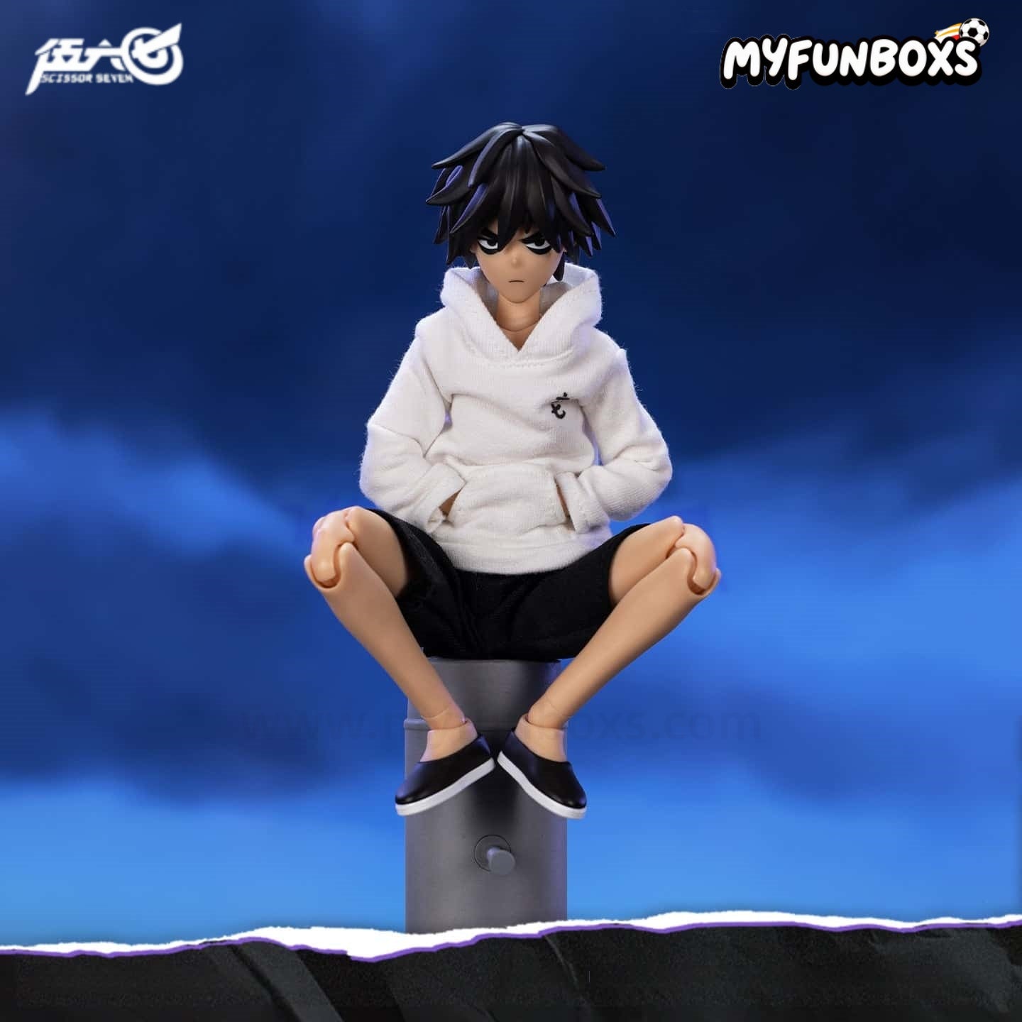 GONG Scissor Seven cloth action figure