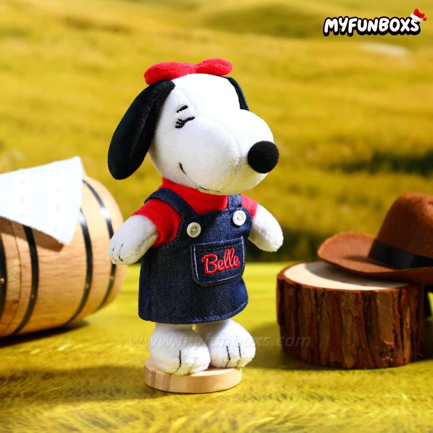 PEANUTS Snoopy Cowboy Series Plush Keychain Blind Box(PRE-ORDER)
