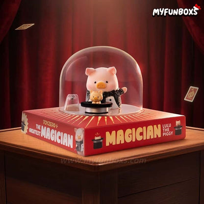 LuLu the Piggy The Greatest Magician Figure Hanging Card