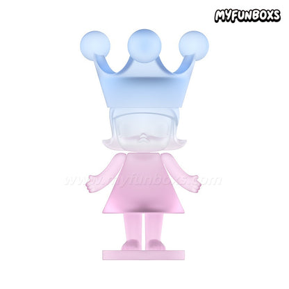 POP MART MEGA ROYAL MOLLY 100% Glaze Series Figure Blind Box