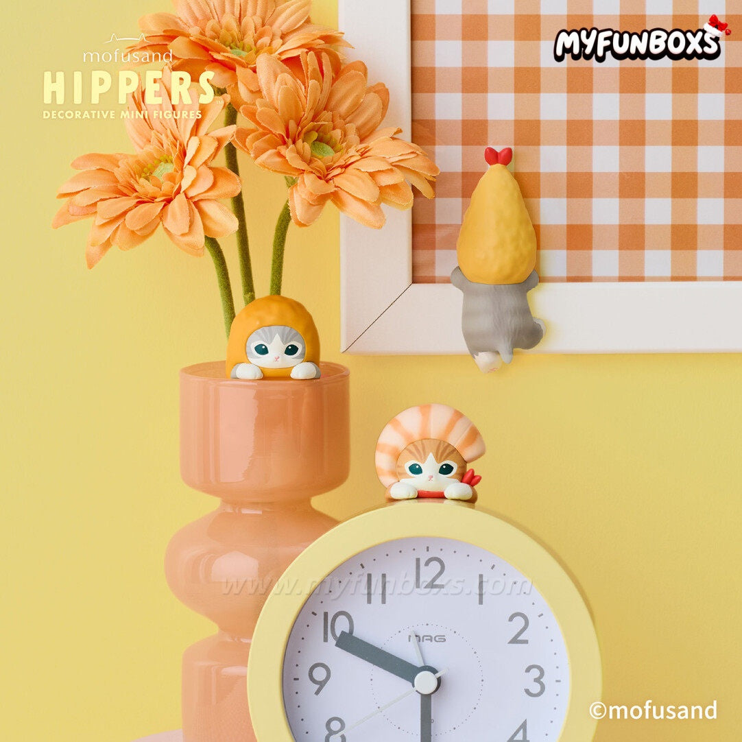 Sonny Angel × Mofusand Shrimp Meow Series Hippers Decorative Mini Figures Blind Box