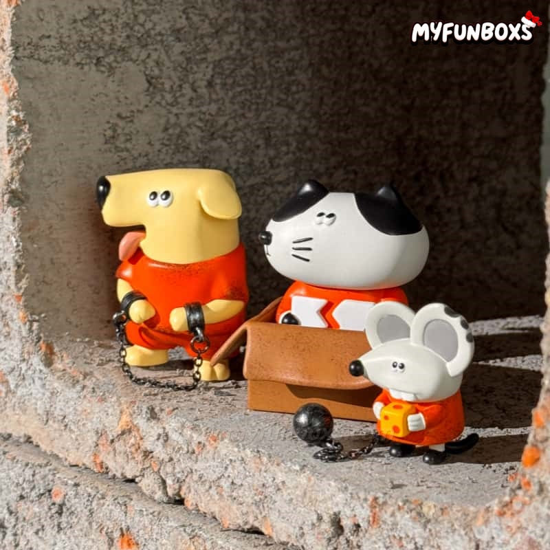 GAF Premier Animal Prison Series Figures