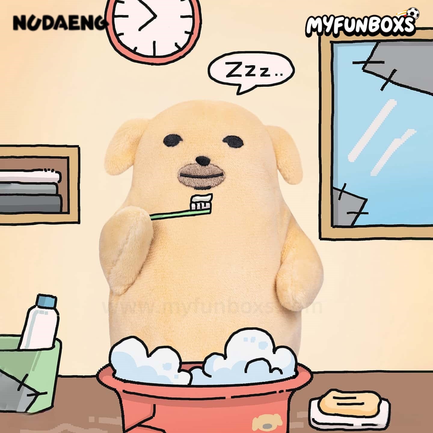 GONG Nudaeng The Meh Series Action Plush Doll