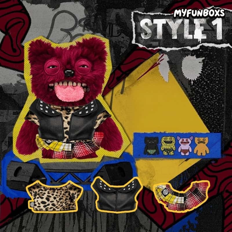 Fuggler Punk Style Clothes Set