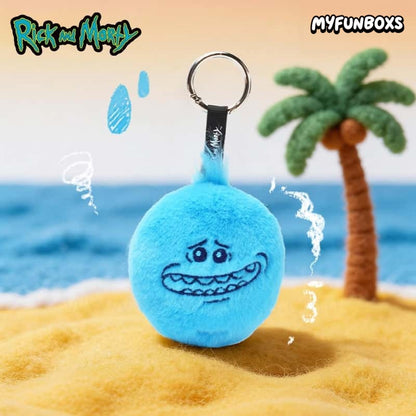 Rick and Morty Monochrome Universe Mr. Meeseeks plush bag charm