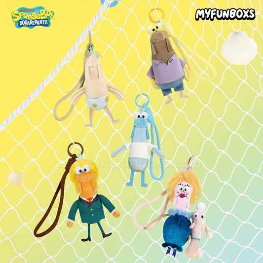 Bikini Bottom Anchovies Buddies series plush charm blind box