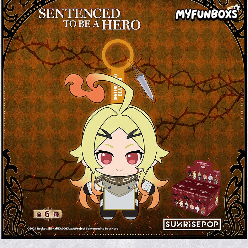 Sentenced to Be a Hero plush keychain blind box(PRE-ORDER)