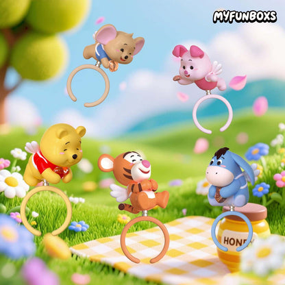 Winnie the Pooh Forest Little Angel Series Spinning Ring Blind Box