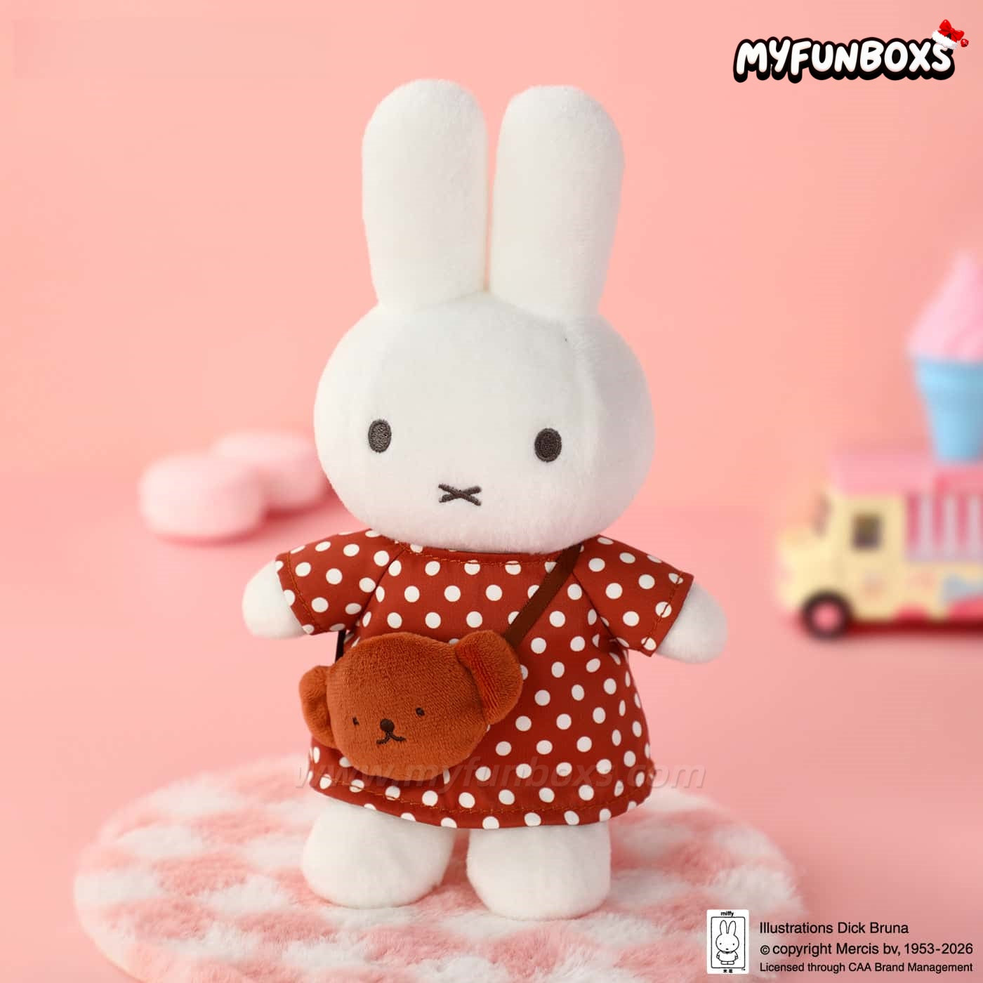 Miffy Outing Series Plush Doll