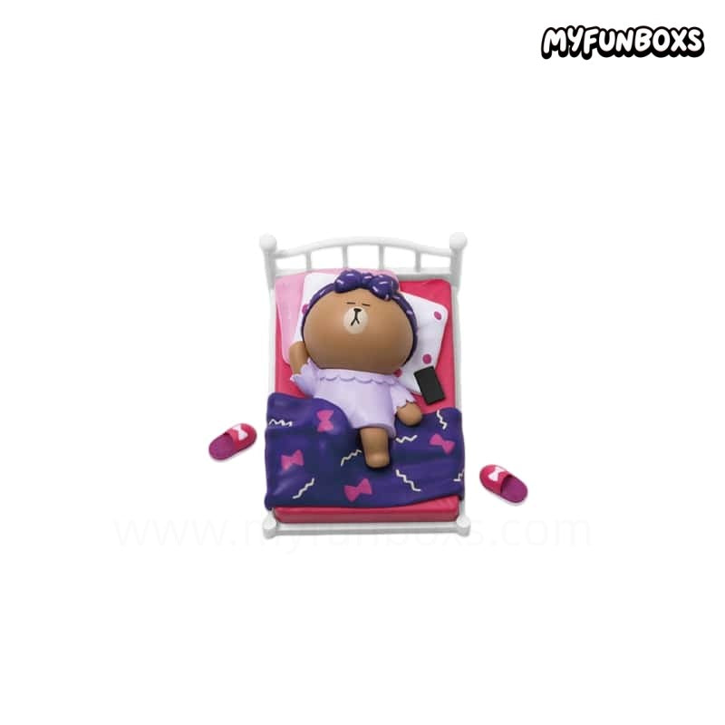 Brown & Cony Night-Night Series Figure