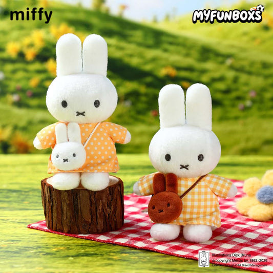 Miffy Travel Series mini bag plush keychain