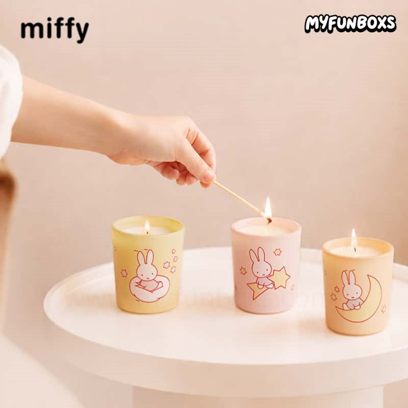 Miffy Scented Time Series Scented Candle Set