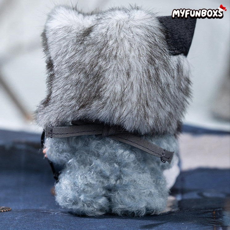 WAKUKU Puka Meow And Fuzzy Kid Series Mini Plush Hanging Card