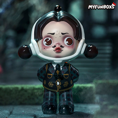 POP MART SKULLPANDA × The Addams Family Series Figure Blind Box (Whole Set Opened)