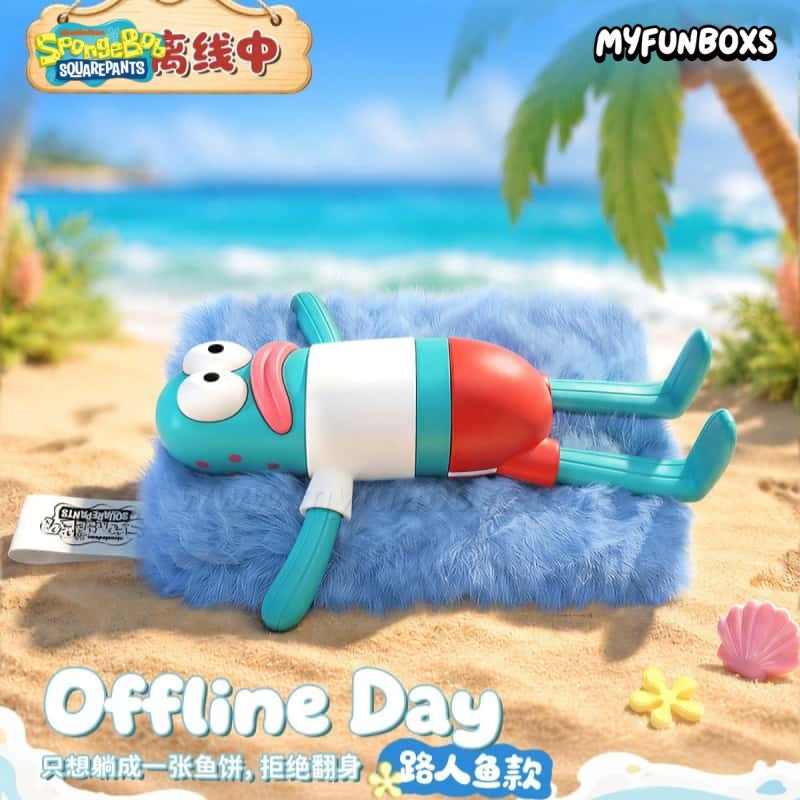 BESTINE SpongeBob Bikini Bottom Summer Chill Series Scented blind box