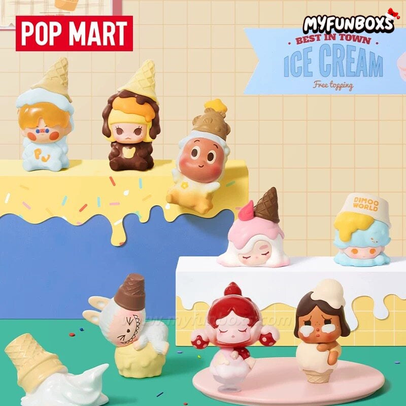 POP MART POP BEAN Ice Cream Series Blind Box Set