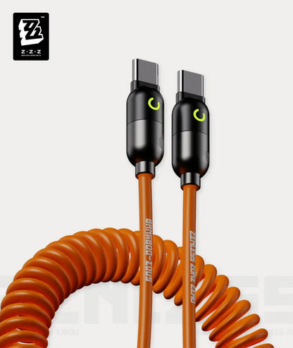 Zenless Zone Zero Bangboo Coiled Fast Charging Cable