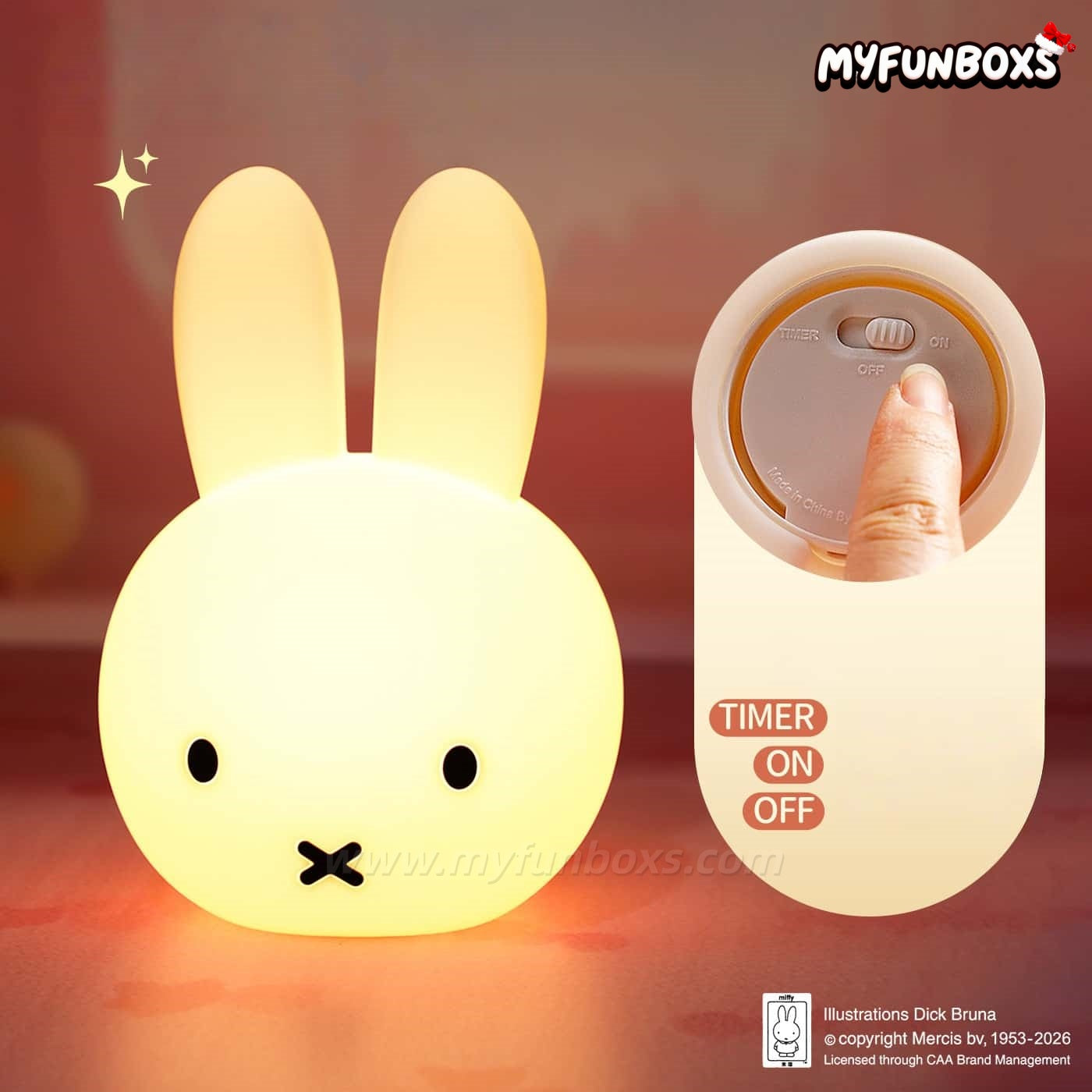 Miffy Silicone Night Light