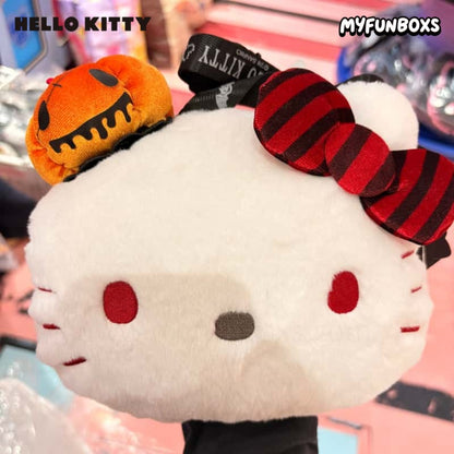 Sanrio Lovely Ghosts Halloween Series Pumpkin Kitty Keychain