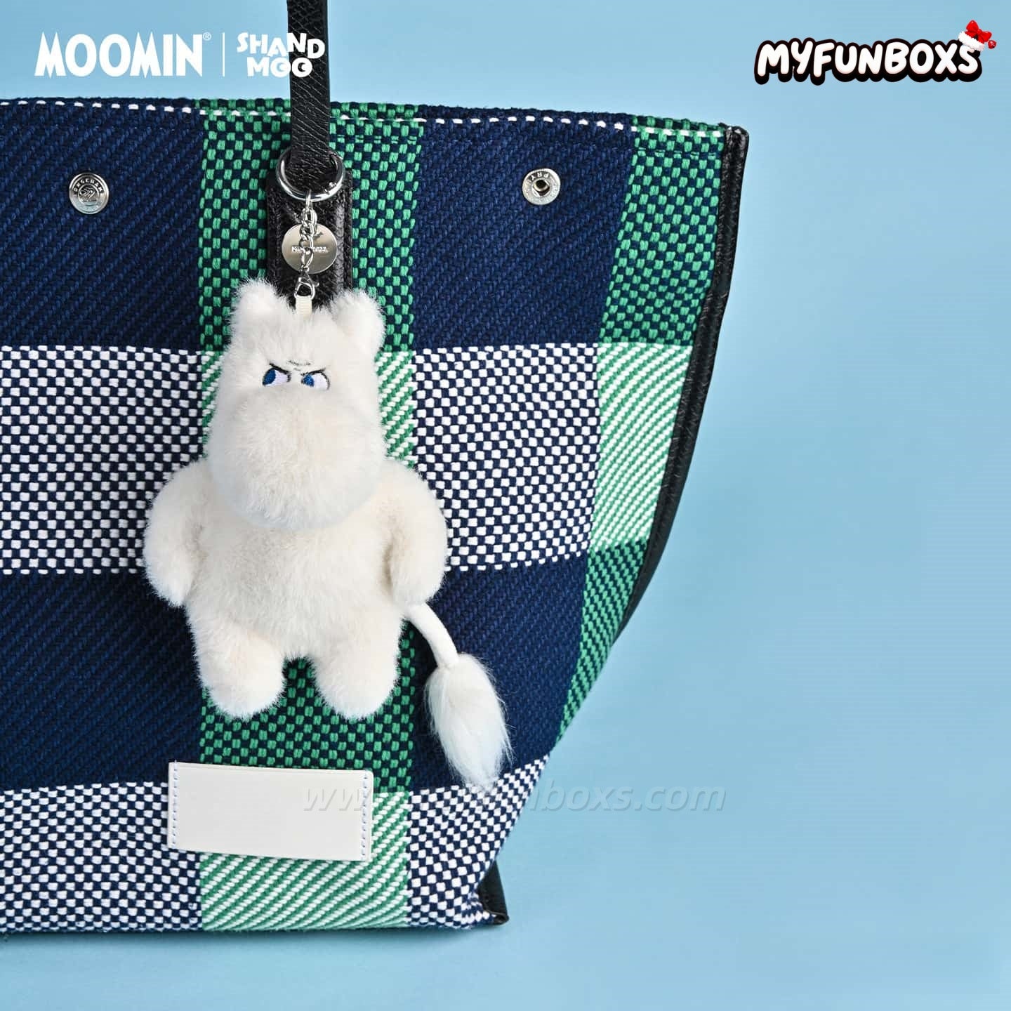 Moomin Classic Series Plush Keychain