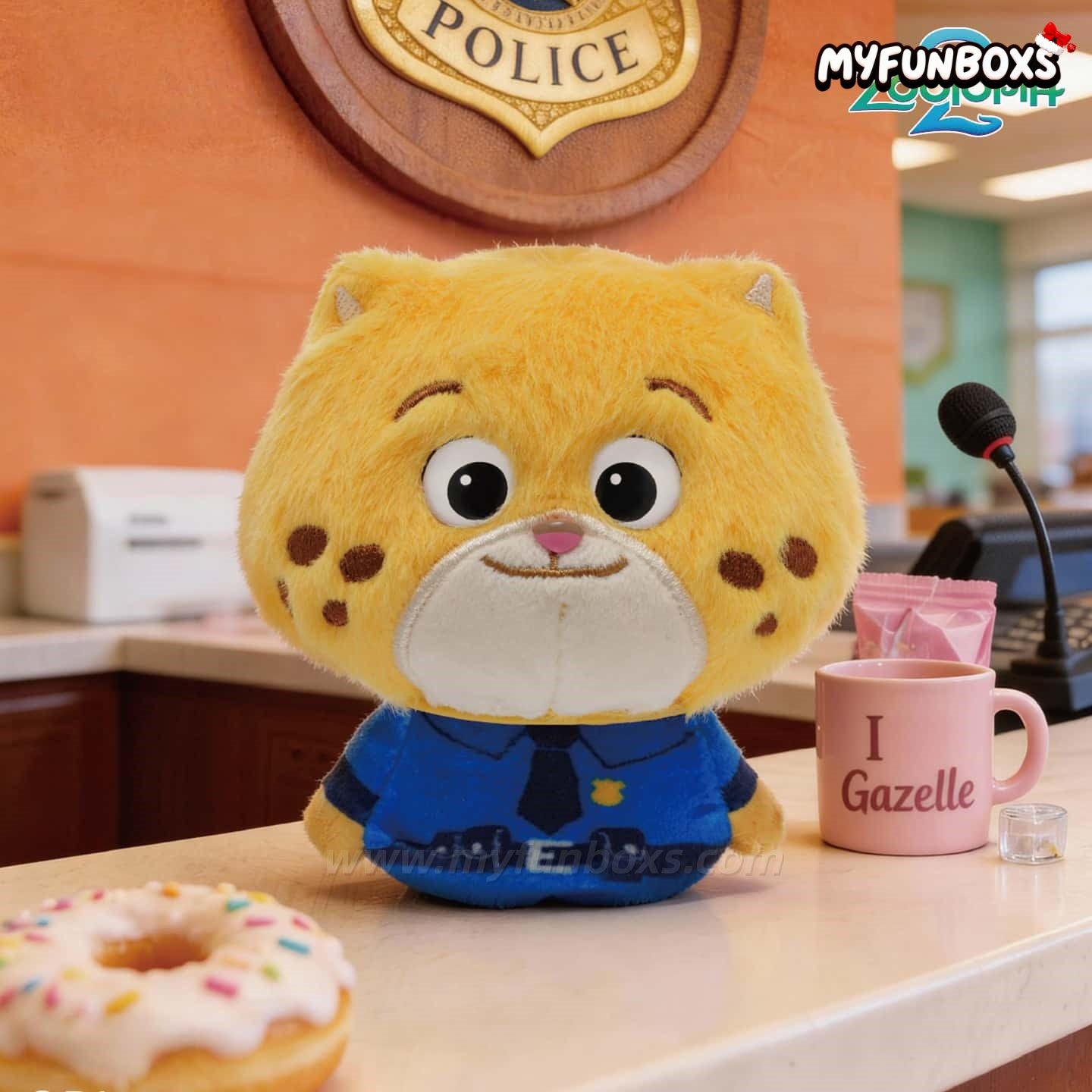 ZOOTOPIA 2 Bounce-Plush Keychain Blind Box