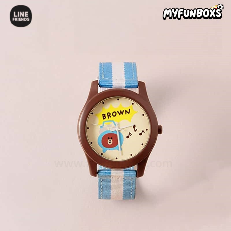 LINE FRIENDS Brown 15th Anniversary Watch Surprise Box