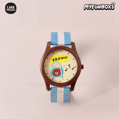 LINE FRIENDS Brown 15th Anniversary Watch Surprise Box