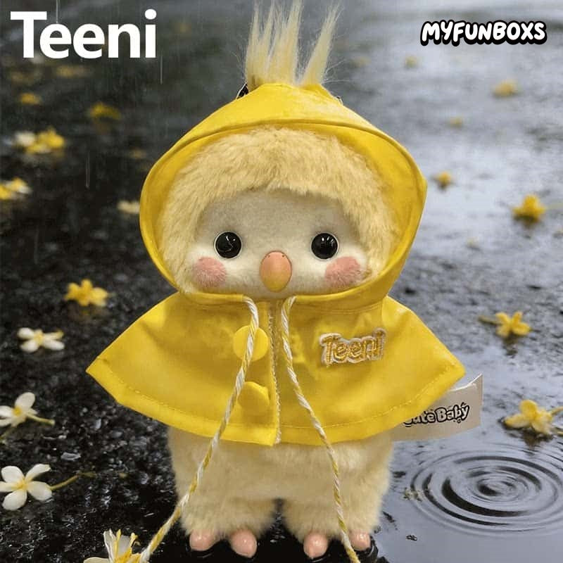 Teeni Animal Baby Series Plush Keychain Blind Box