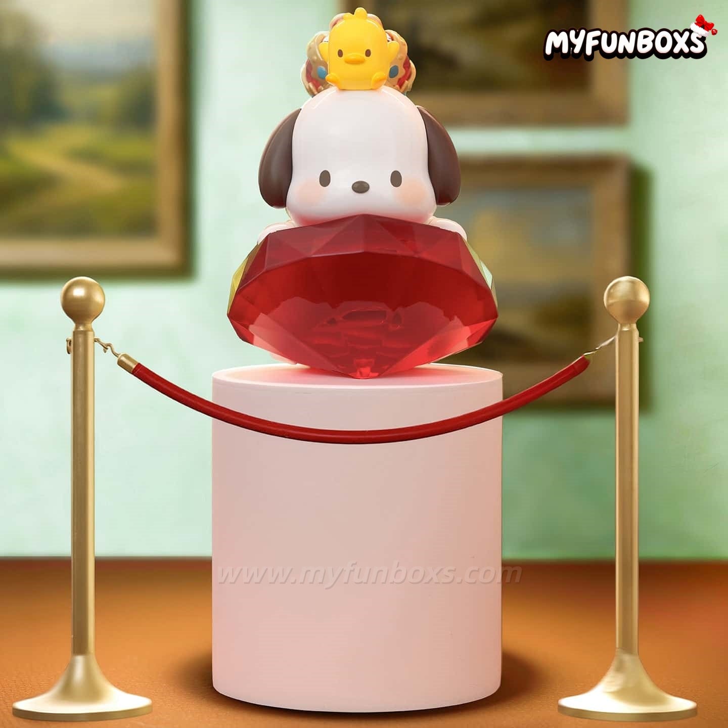 SANRI0 Pochacco Diamond Detective Series Figure Blind Box