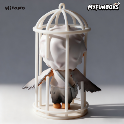 Handcrafted Hirono Angel figurine