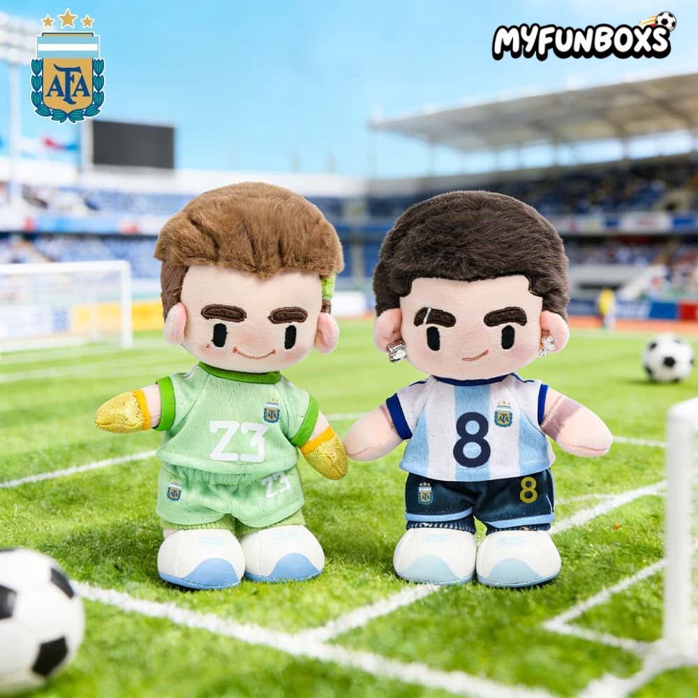 Argentina National Team Plush Keychain – World Cup Edition