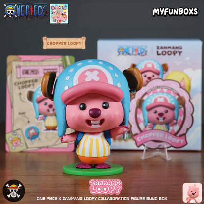 ZANMANG LOOPY × One Piece collaboration figure blind box