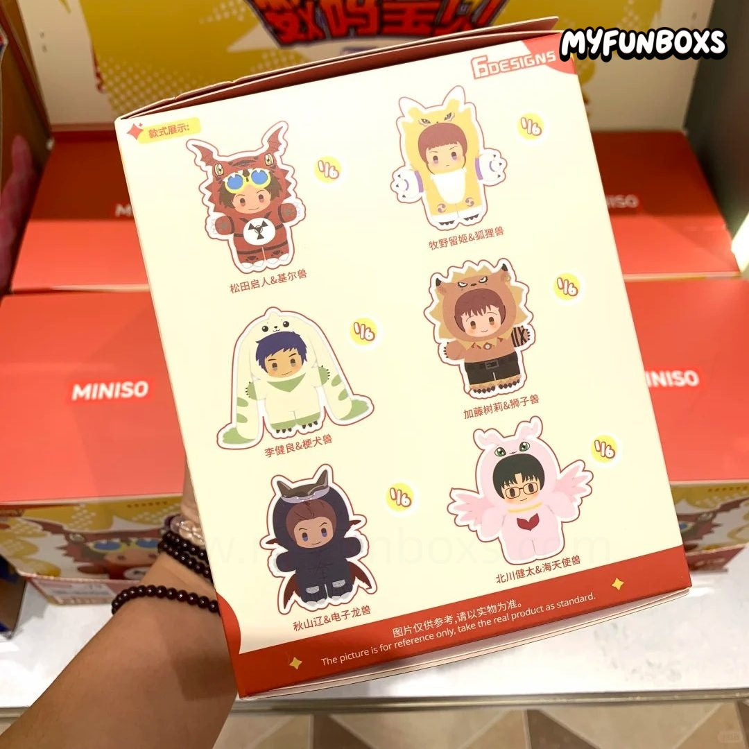 MINISO × Digimon Tamers Series Vinyl Plush Blind Box