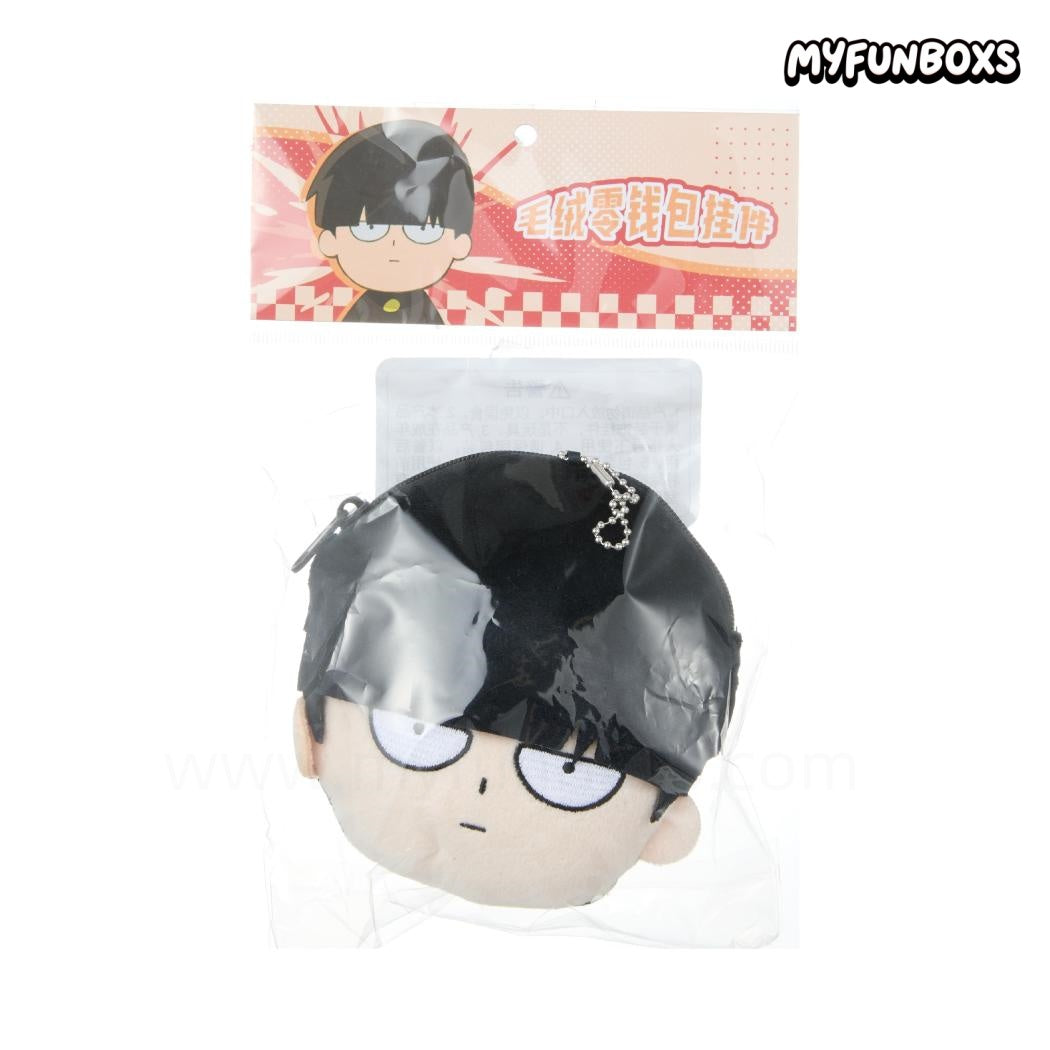Mob Psycho 100 Plush Coin Purse Keychain – Shigeo Kageyama