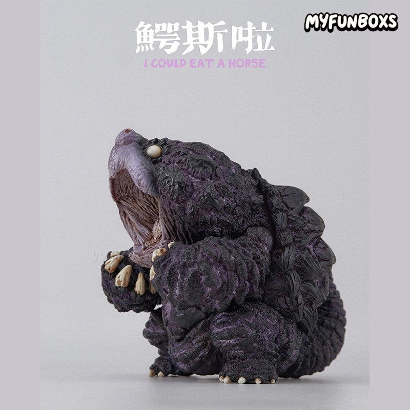 Natural History Museum Crocodile Turtle resin figure