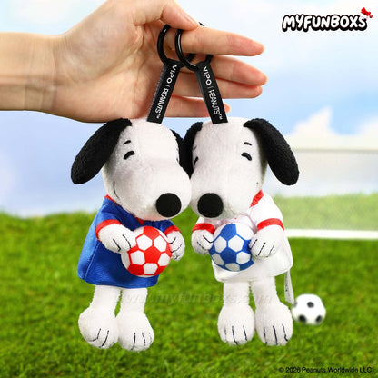 PEANUTS Snoopy Soccer Series Plush Keychain Blind Box(PRE-ORDER)