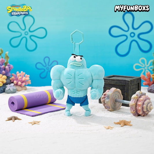 SpongeBob SquarePants Bikini Bottom Buddies Series Posable Plush Keychain
