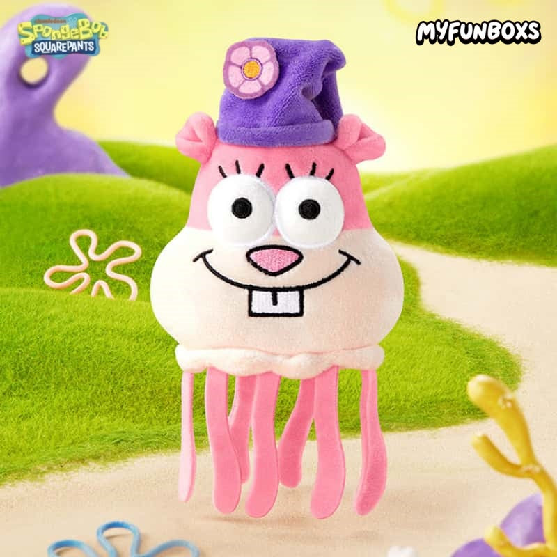 SpongeBob Bikini Bottom Jellyfish Glow-in-the-Dark Plush Blind Box
