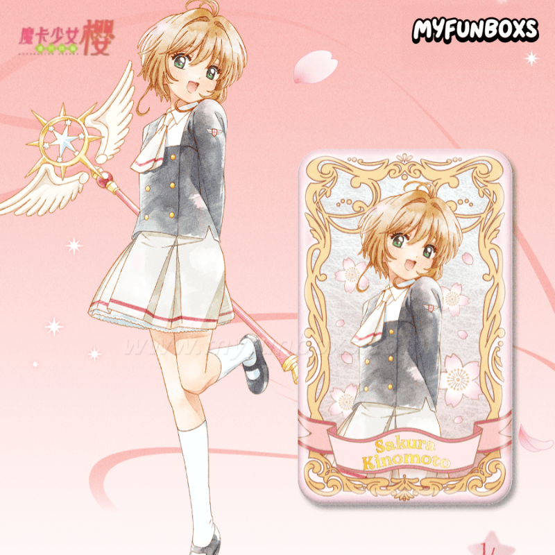 Cardcaptor Sakura Sakura-iro Toki Series Fridge Magnet Blind Box