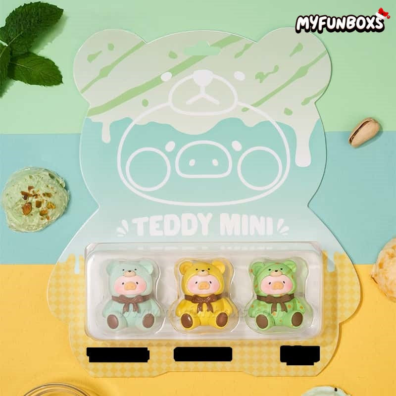 TEDDY LuLu pig “Mini Bean” Limited Edition Hanging Card