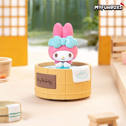 Hello Kitty & Sanrio Characters Spinning Hot Spring Series Figure Blind Box