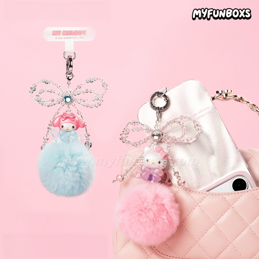 Sanrio Love Bow Series phone strap mini blind box