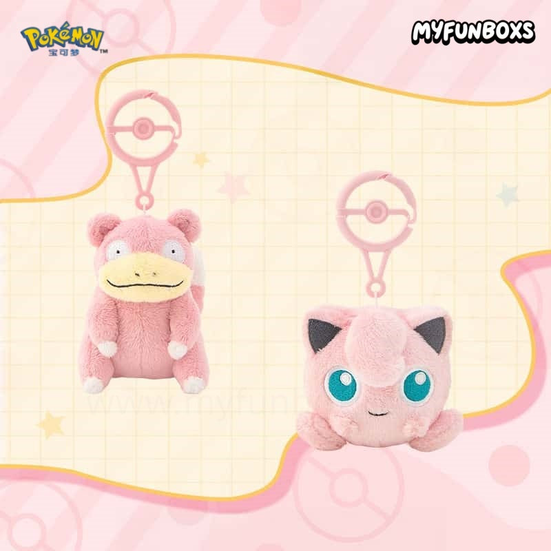 Pokémon Poké Ball Carabiner Plush Keychain