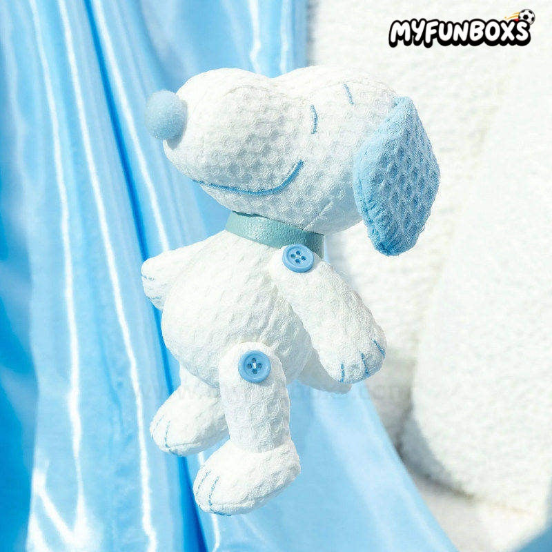 PEANUTS Snoopy Fun Button Series Plush Keychain Blind Box