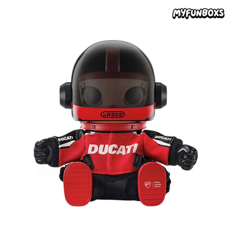 POP MART MEGA SPACE MOLLY × DUCATI Serie Vinyl Plush Pendant Hanging Card (PRE-ORDER)