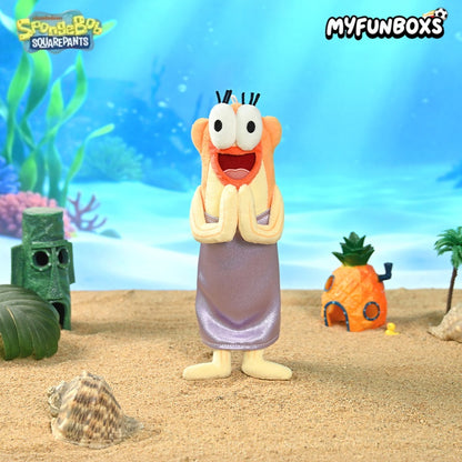 Bikini Bottom Residents Plush Keychain
