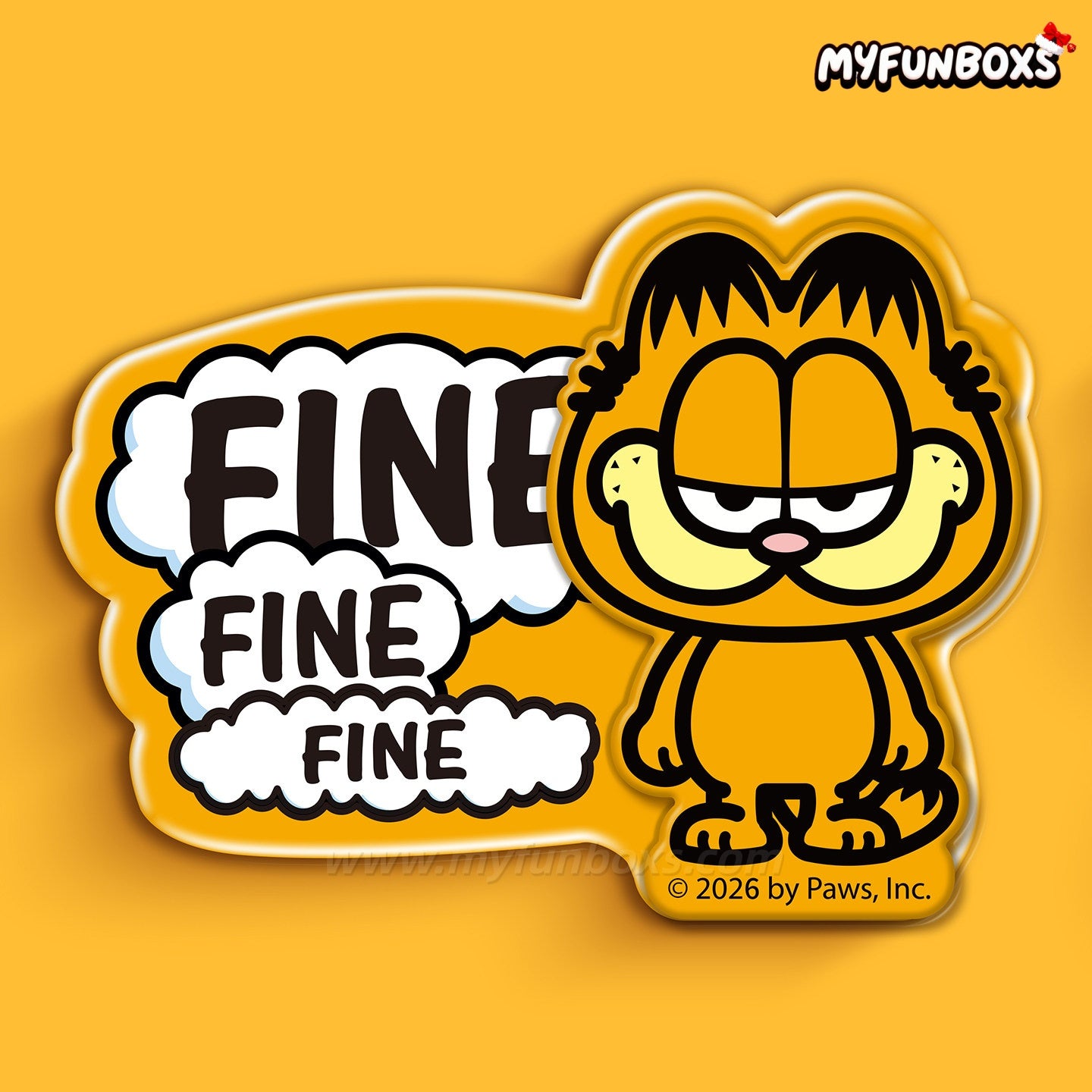 ZCWO Garfield Character Magnet Blind Box