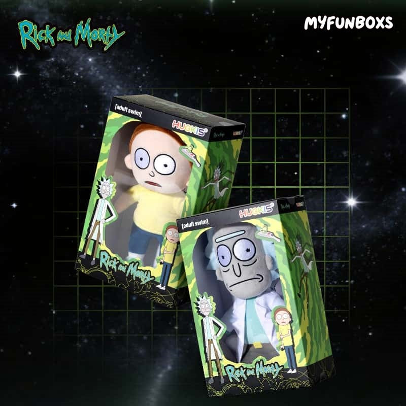 Rick and Morty Articulated Plush Doll